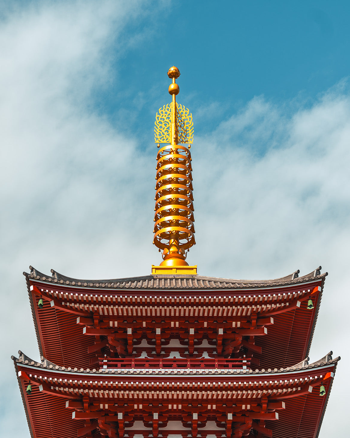 Buddhist Temple Senso-ji 五重